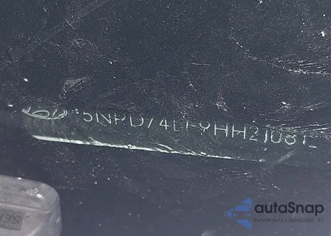 2017 Hyundai Elantra Se z USA, uszkodzony, nr VIN 5NPD74LF9HH210812